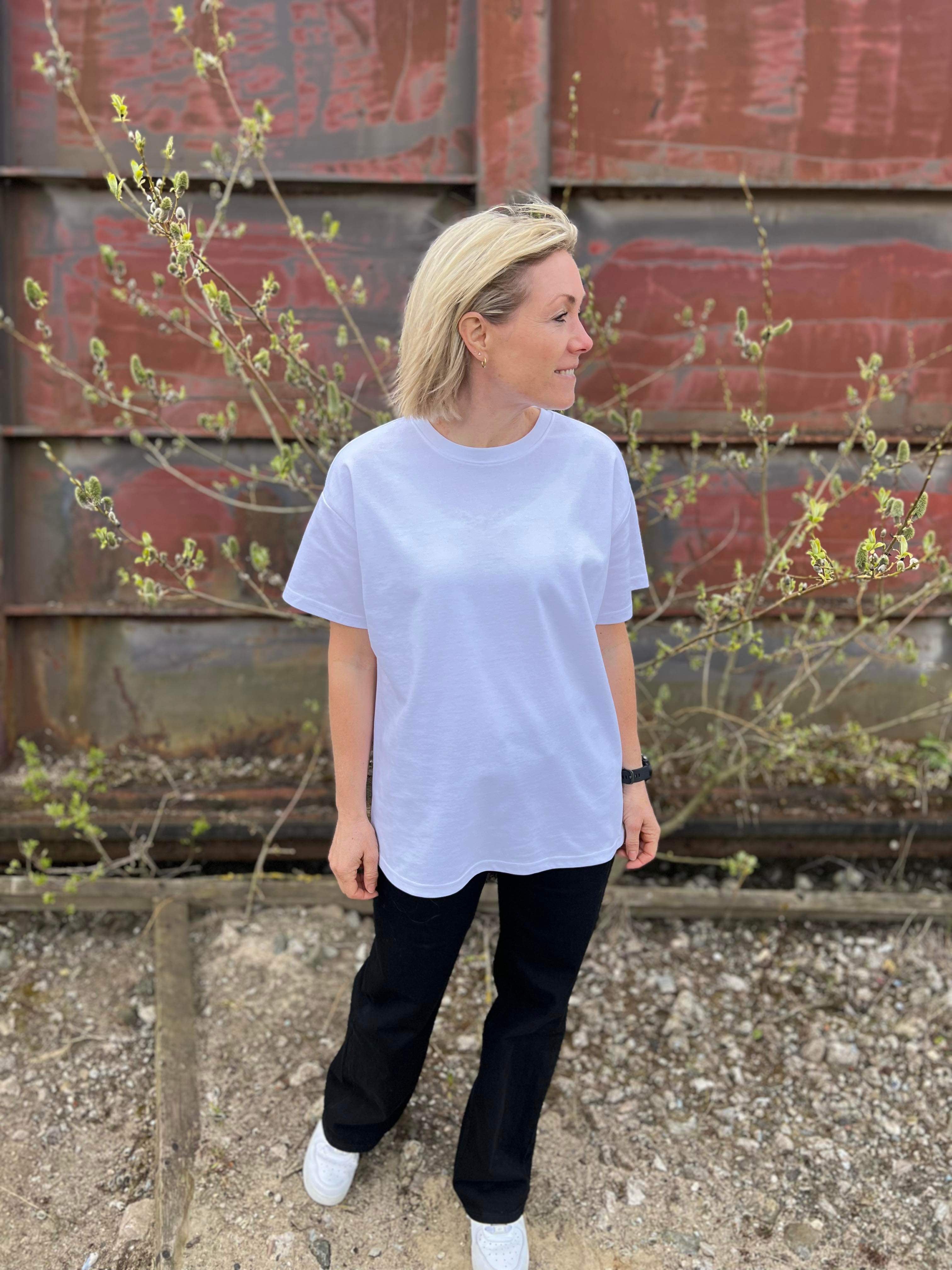 PCSKYLAR T-Shirt - Bright White